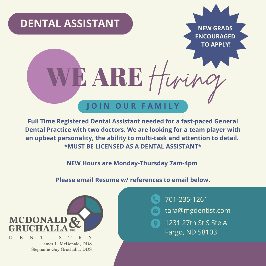 Dental Assistant - Fargo, ND